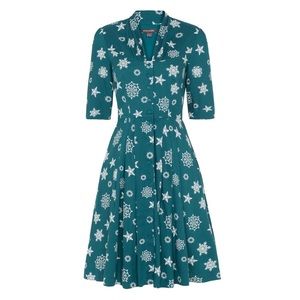 Emily and Fin Snowflake Shirtdress.